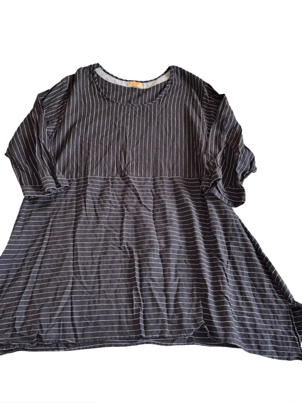 Tulip stripe swing tunic XL